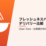 フレッシュネスバーガーのデリバリー比較