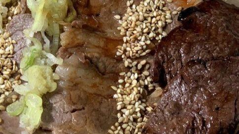 焼肉ライクの網焼き牛タン・カルビ・ハラミ弁当をデリバリーしてみた