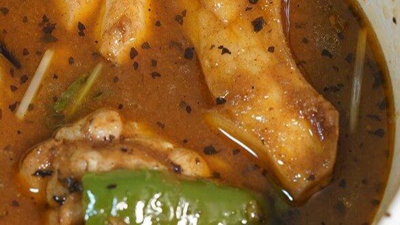 Hokkaido Soup Curry Suageのパリパリ知床鶏と野菜カレーをデリバリーしてみた